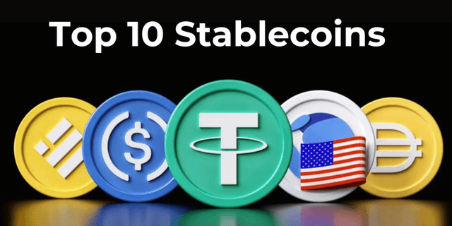 Top Stablecoins: 10 Best Stablecoin Tokens by Market Capitalization